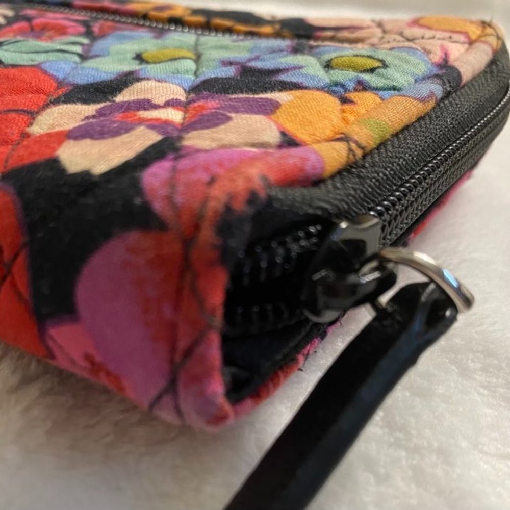 Vera Bradley Floral Fiesta RFID Turnlock (Large) Wallet - Picture 10 of 16